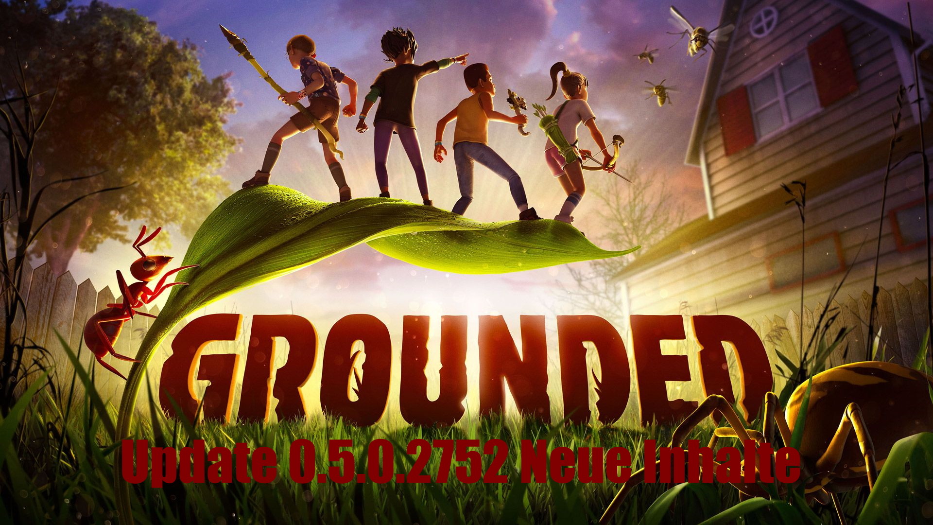 Das Grounded Update 0.5.0.2752 bringt neue Inhalte